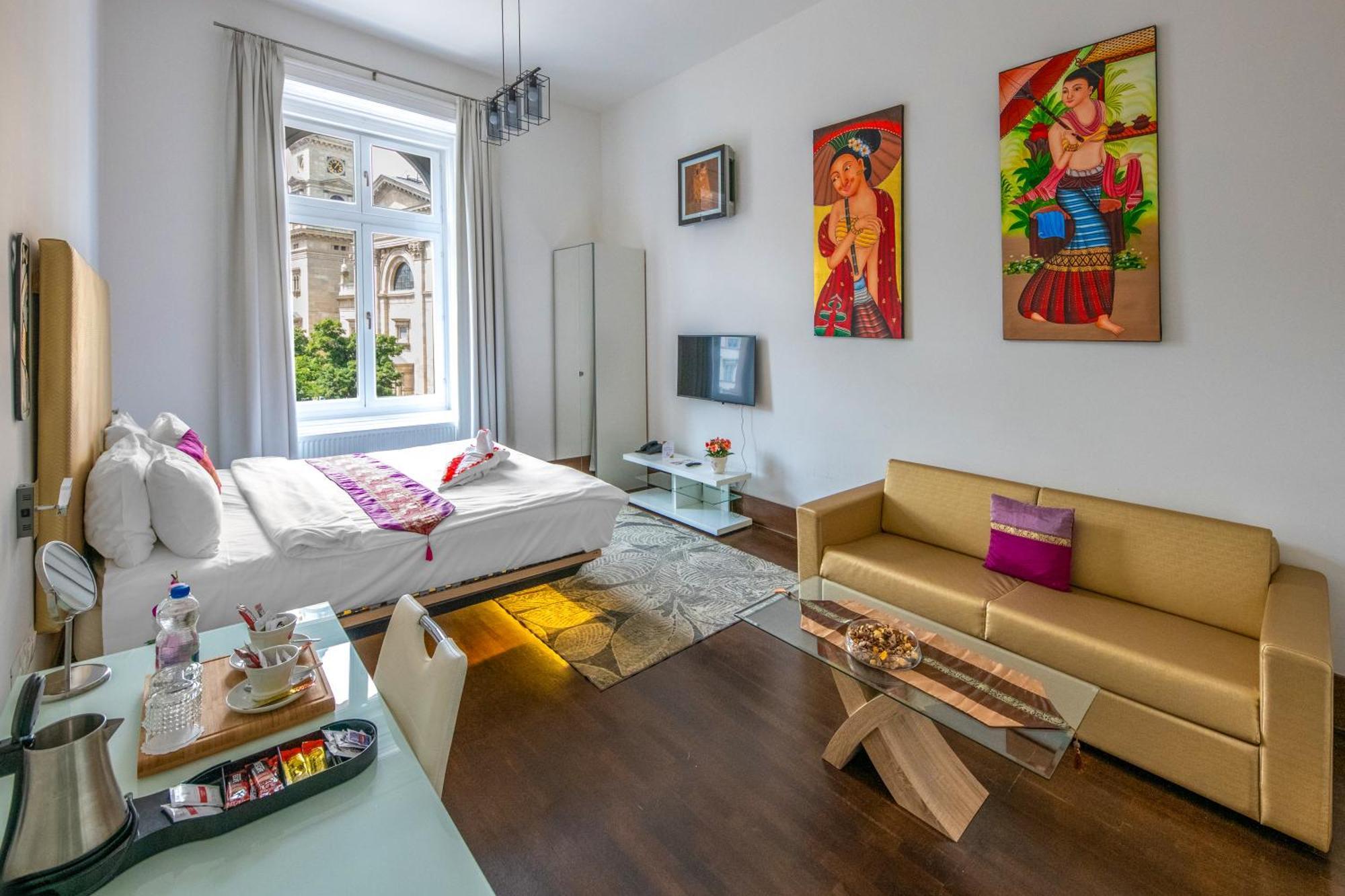 Andrassy Thai Hotel Будапеща Екстериор снимка