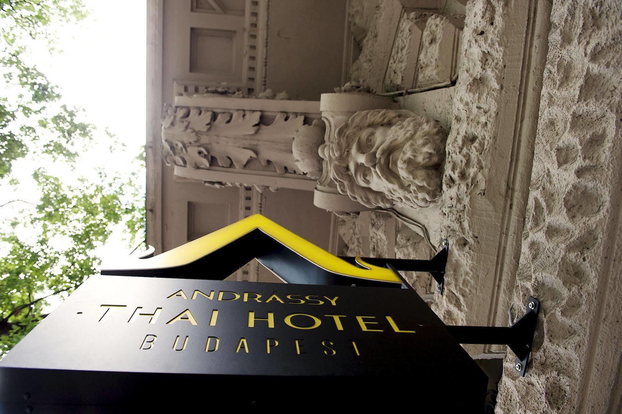 Andrassy Thai Hotel Будапеща Екстериор снимка